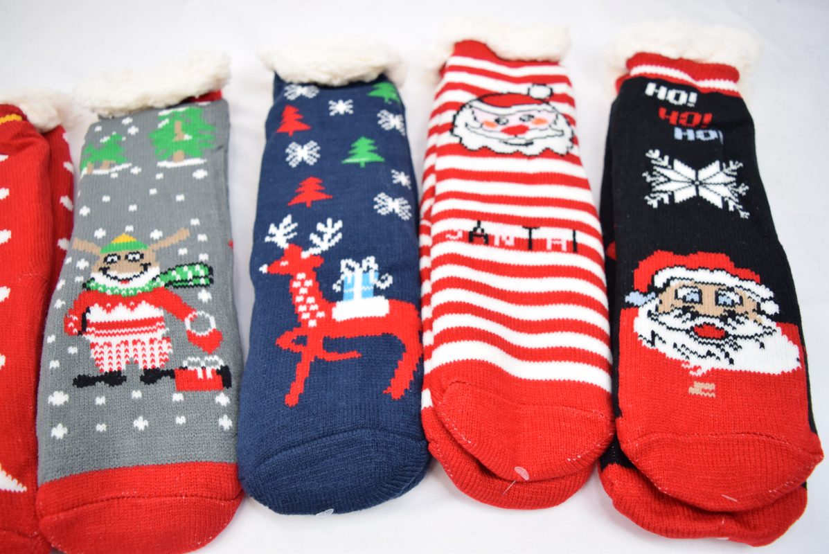 5 Paires Chaussettes De Noël Thermiques Femme - Motifs Festifs Mignons (Renne, Bonhomme De Neige, Sapin), Chaussettes Chaudes Polaire Corail Doux Cadeau Noël
